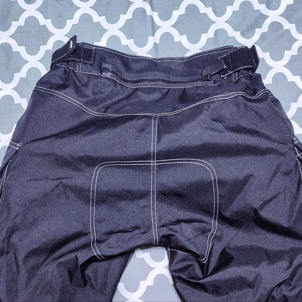 HWK Motorcycle Pants Sz S 30w / 32 Inseam Black Cordura Armor *Read Description* - Picture 2 of 15